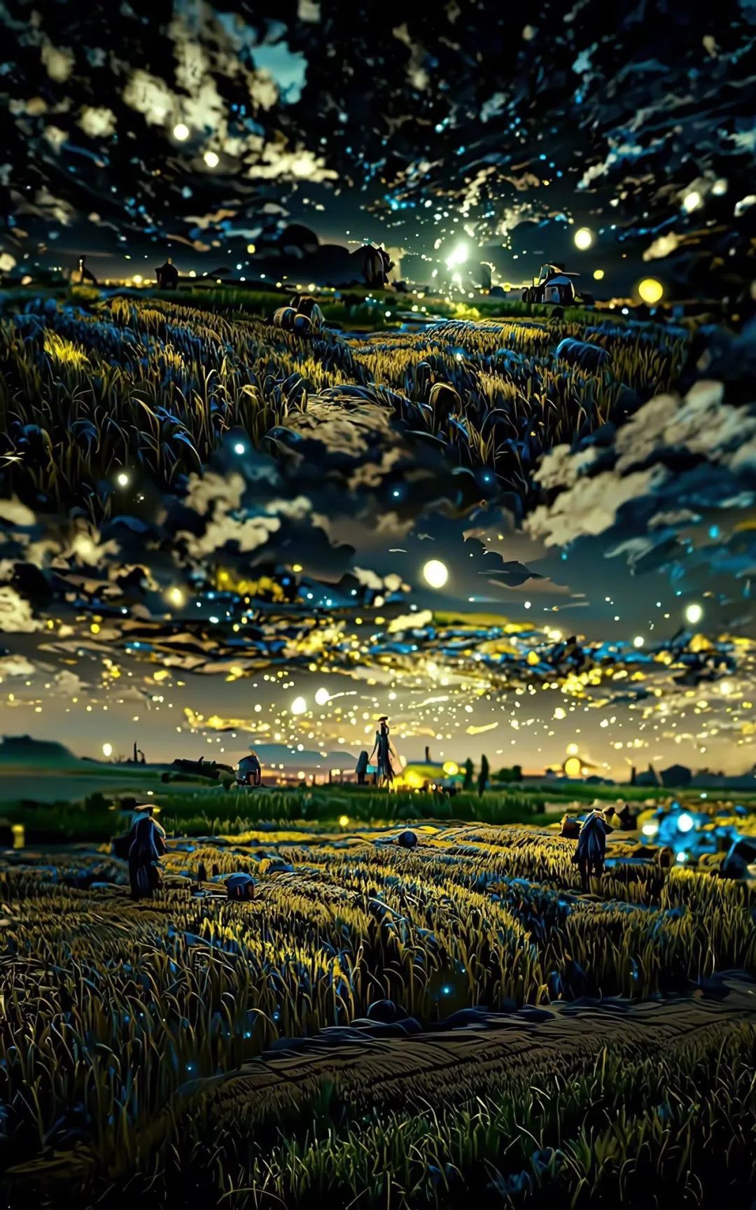 微醺夜話-壁紙|粉絲要的梵高風格壁紙